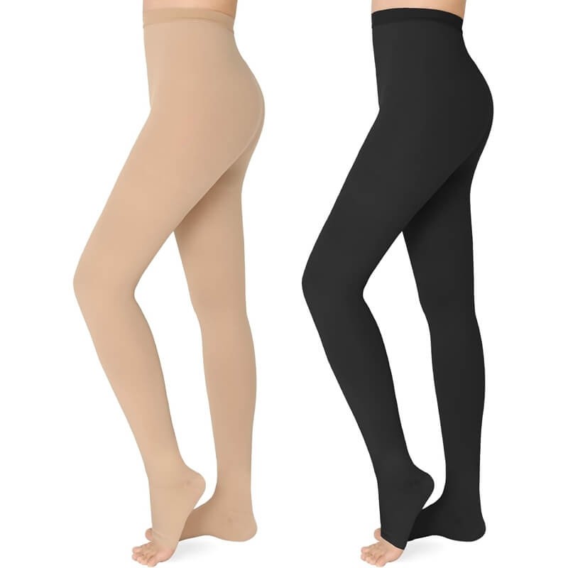 Lightweight Compression Tights Lipedema – Breathable lipedema compression tights with all-day comfort